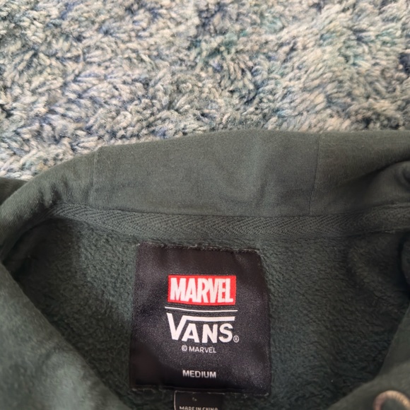 Vans Marvel Exclusive Collaboration She-Hulk Medium Green Pullover Hoodie - Picture 8 of 9
